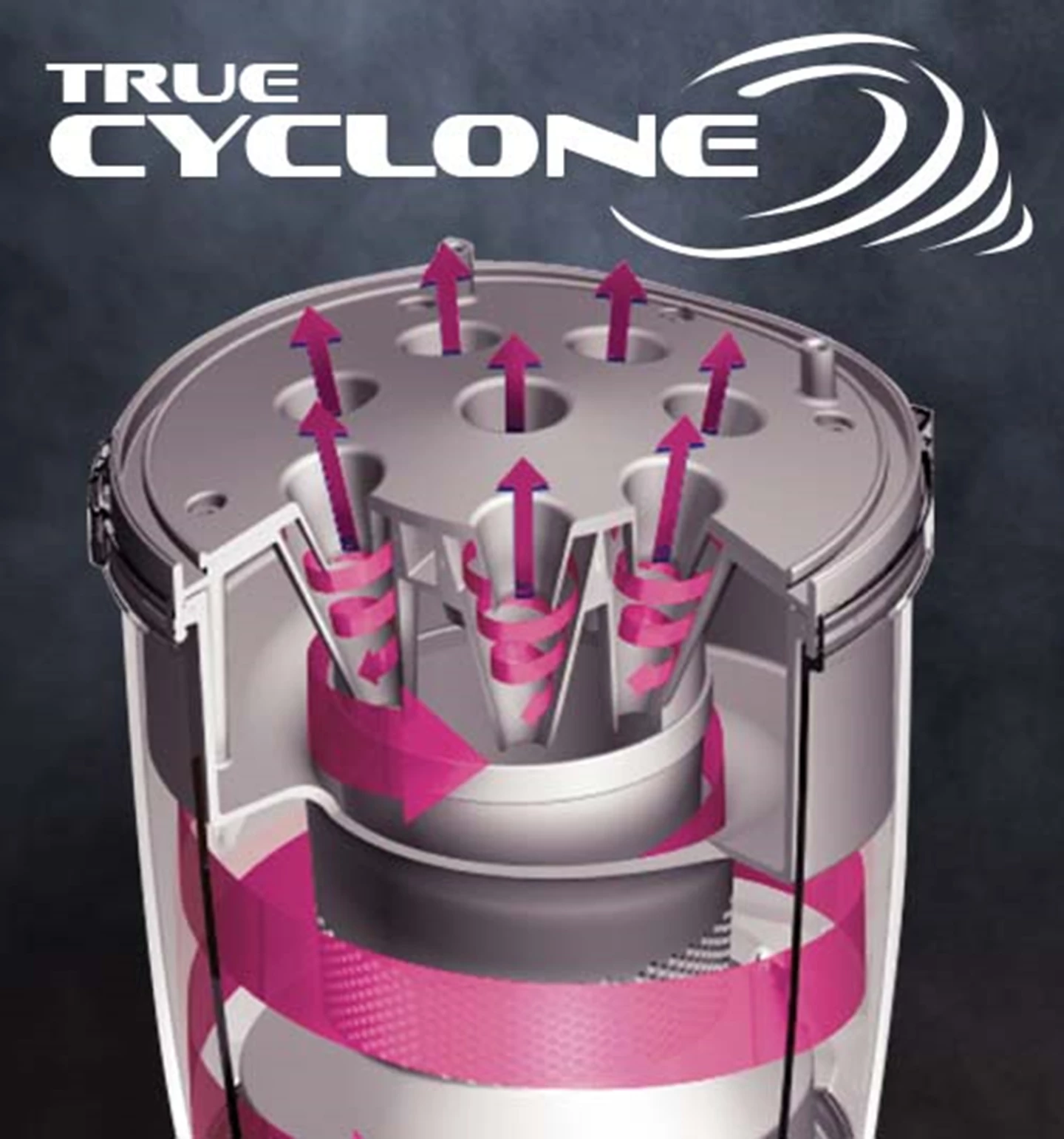 Vacuum cleaner Comfort Clean T8677 pink
