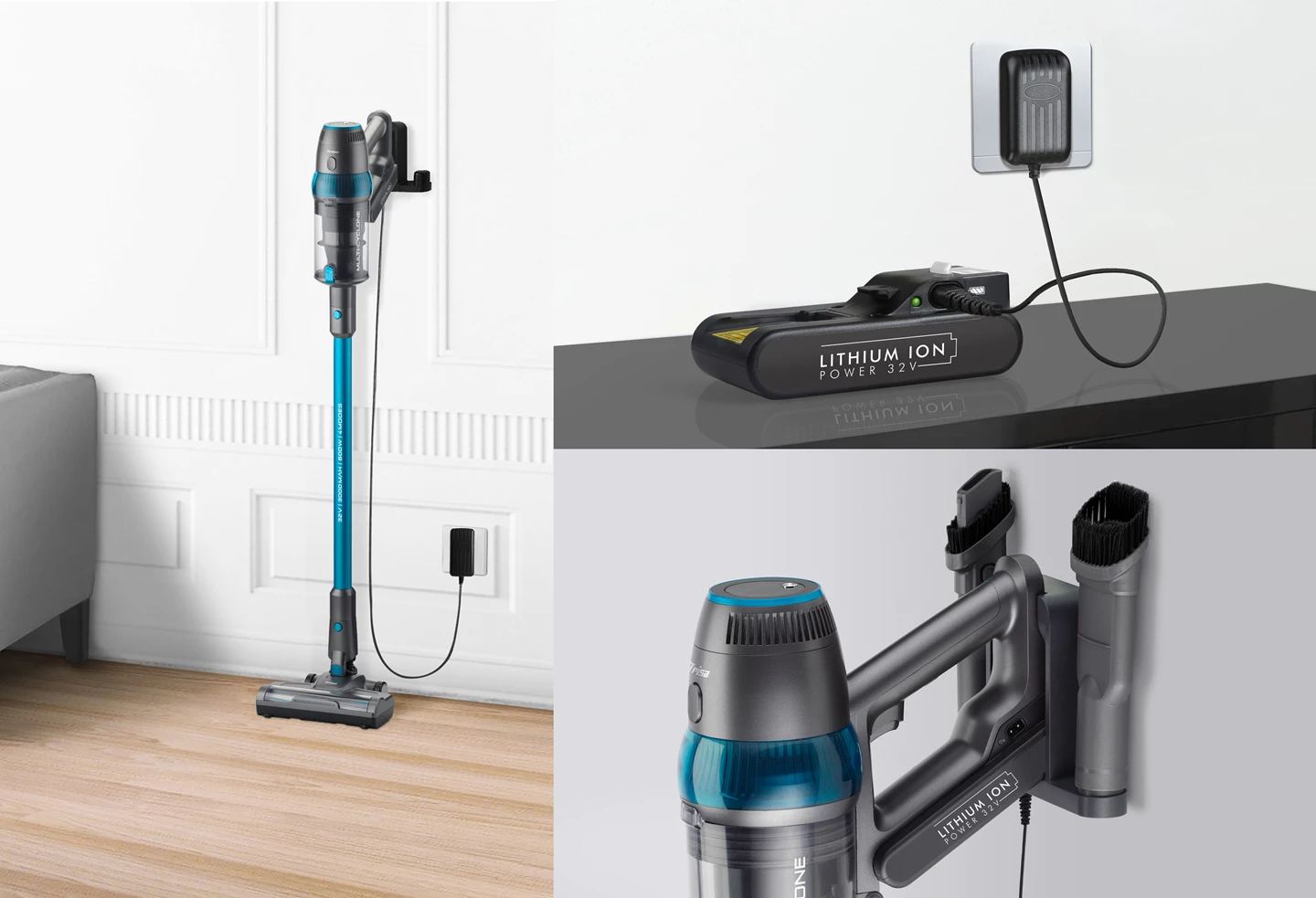 Akkustaubsauger Quick Clean Prof. T9621