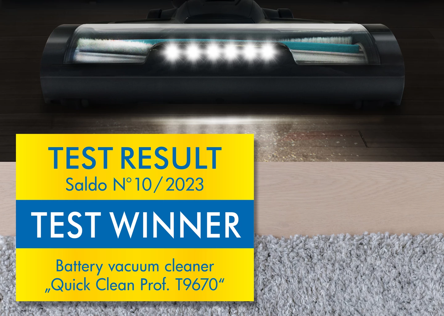 Akkustaubsauger Quick Clean Prof. T9670