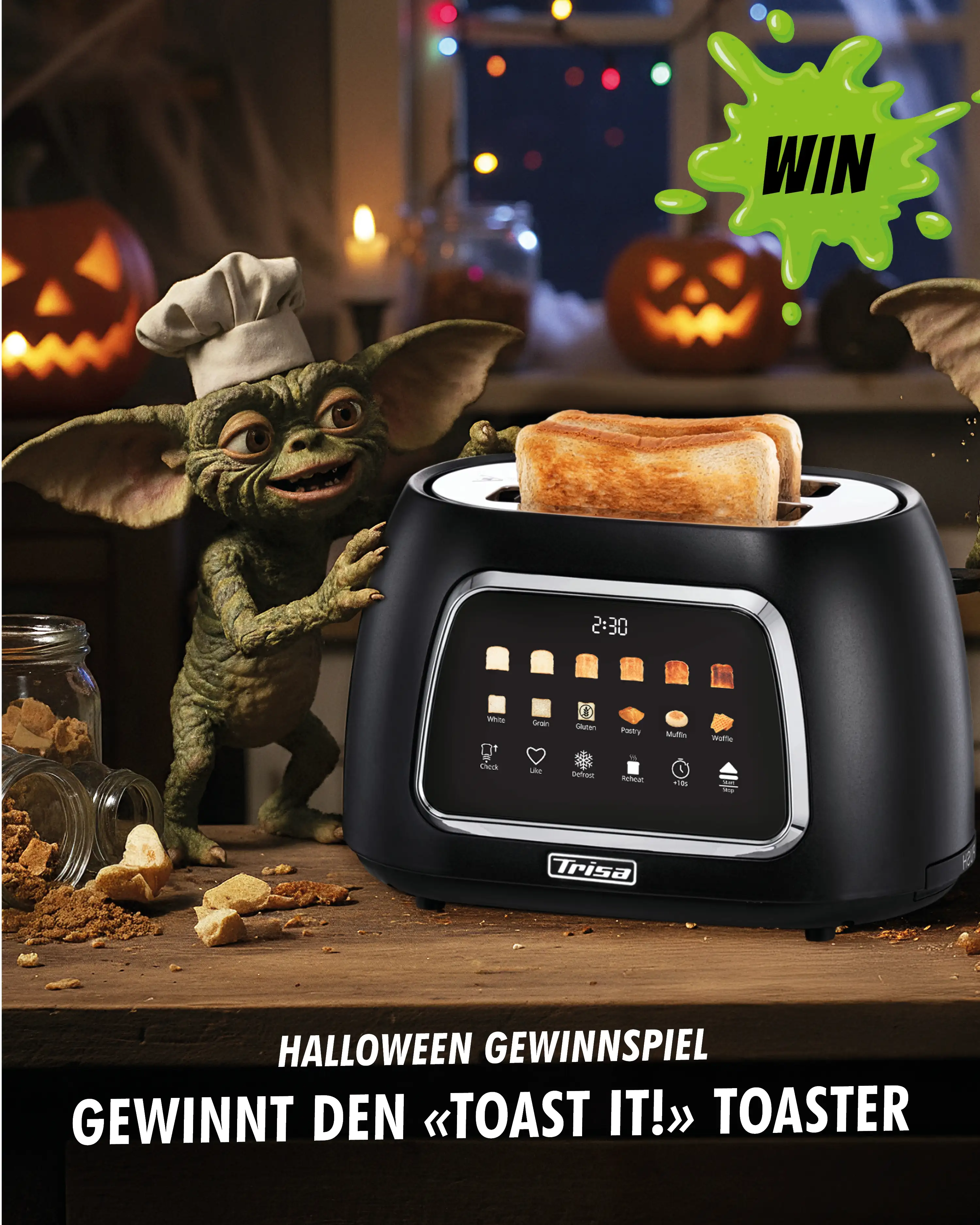 Toaster «Toast IT!» – Trisa Electronics