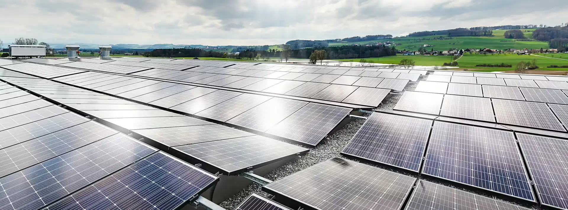 Solar panels at Trisa Electronics