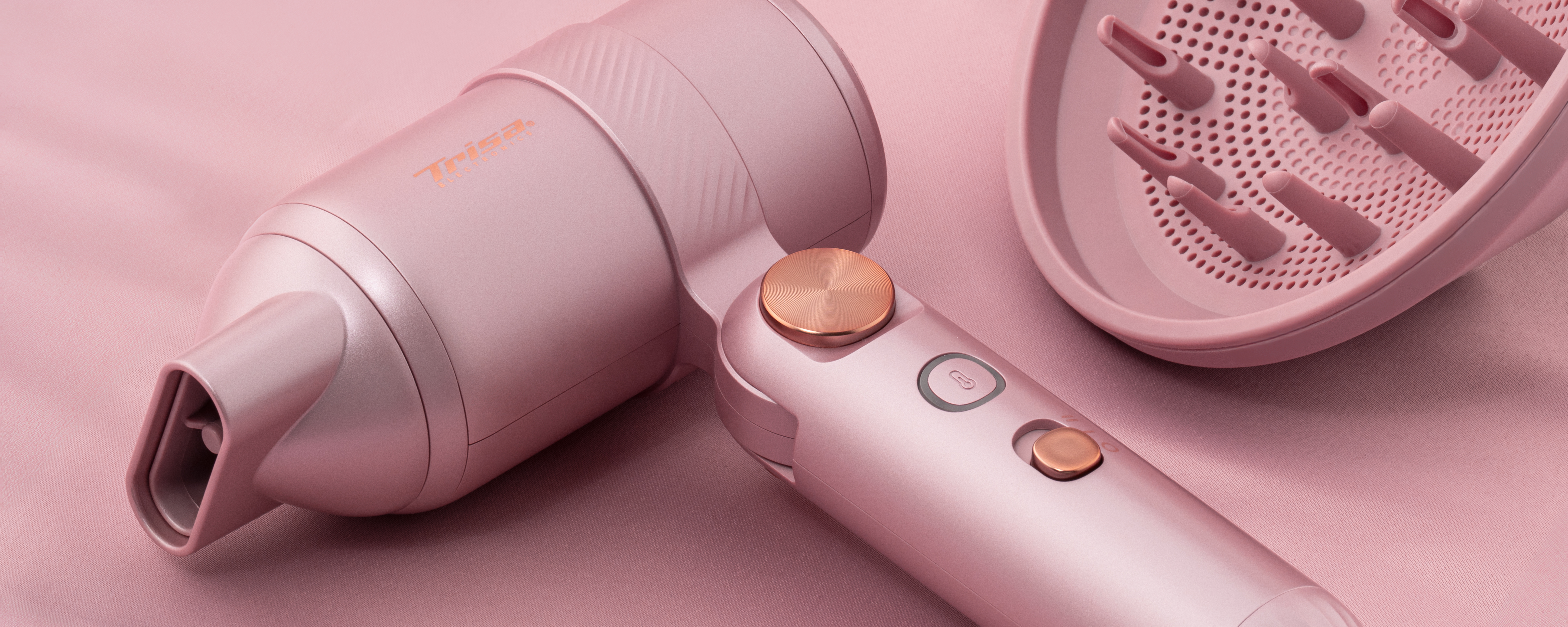 Trisa Electronics Asciugacapelli Ionic-T Blush