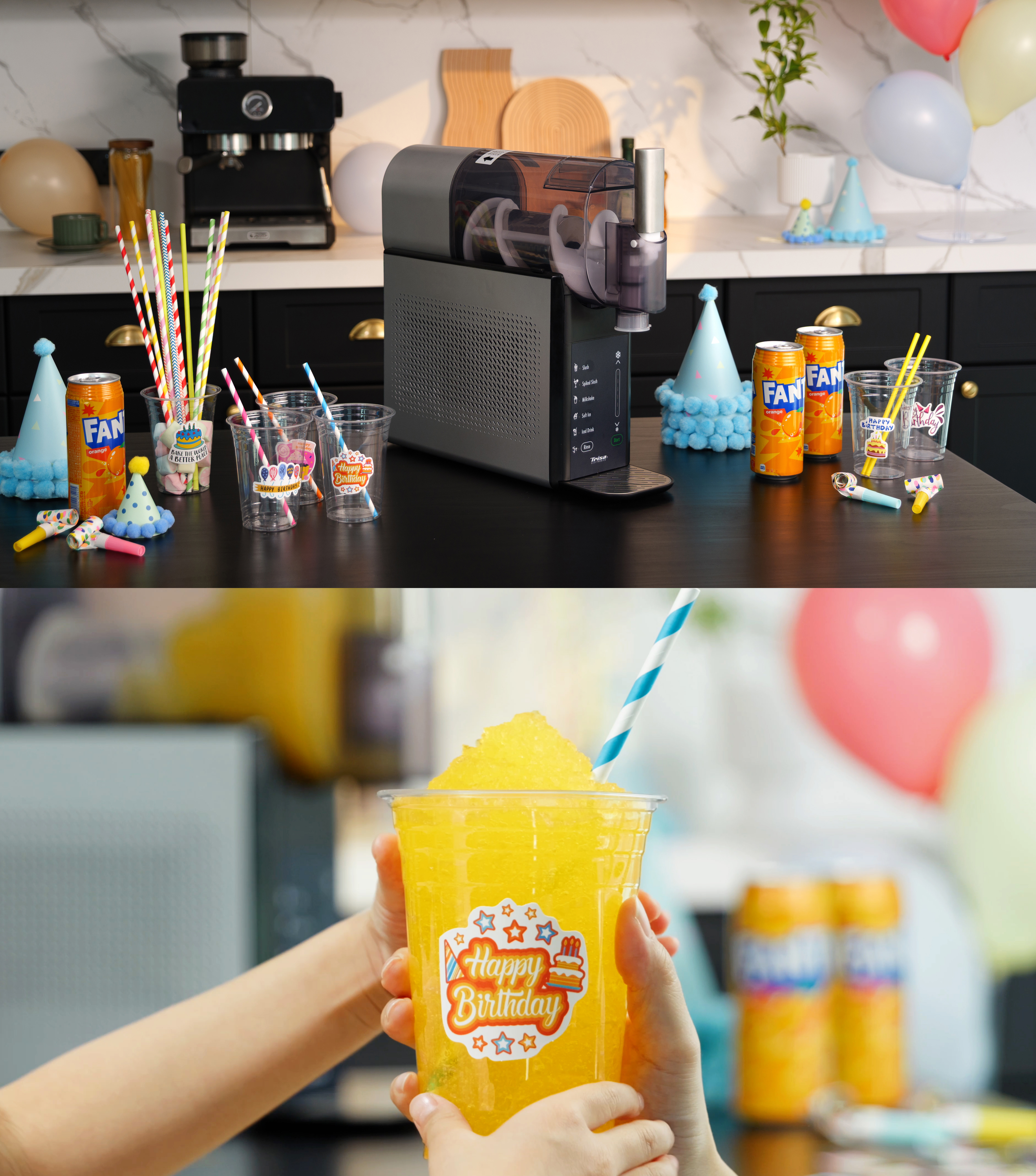 Trisa Electronics Slushie Maker Slush'n'Cream