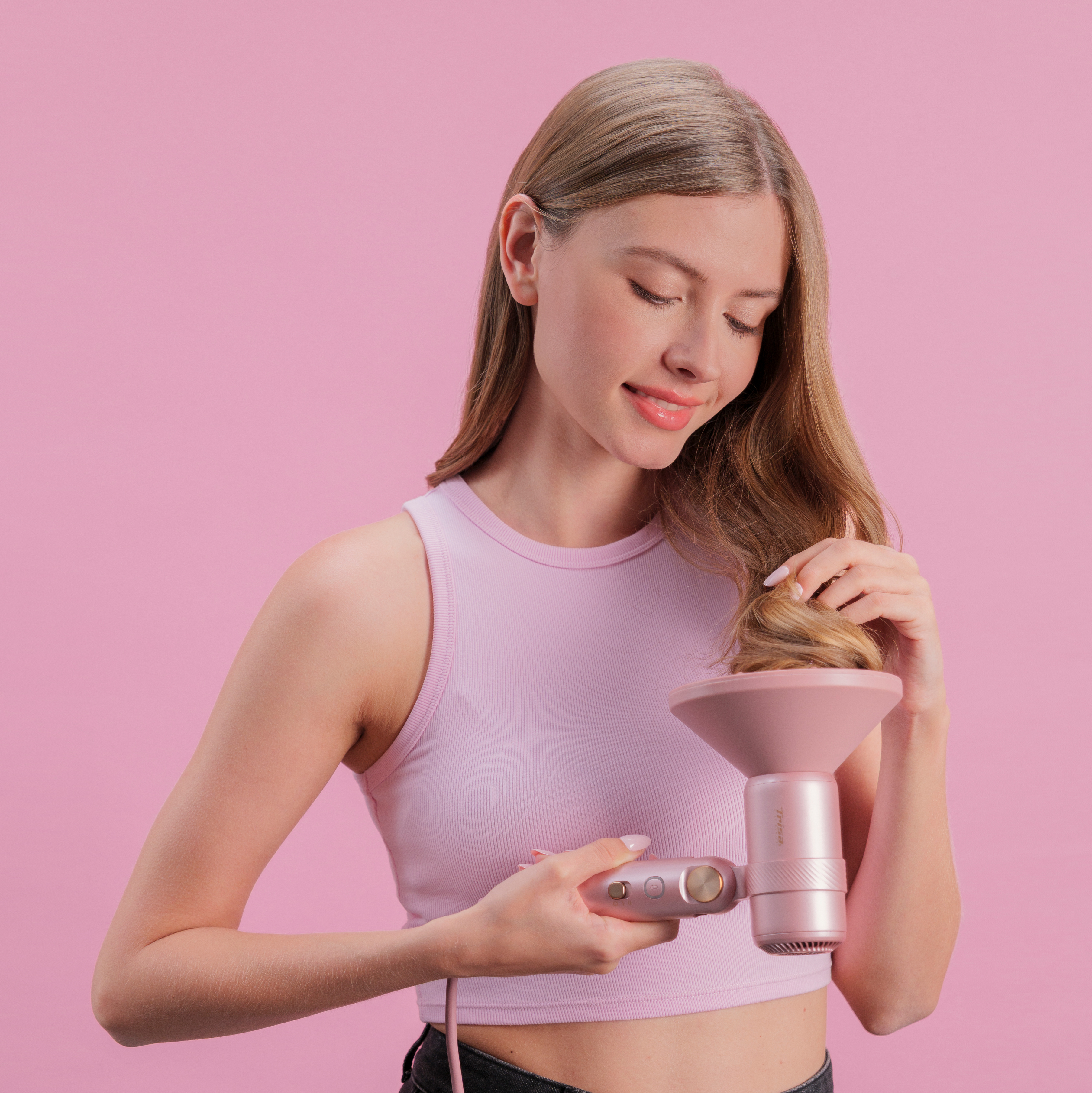 Trisa Electronics Asciugacapelli Ionic-T Blush