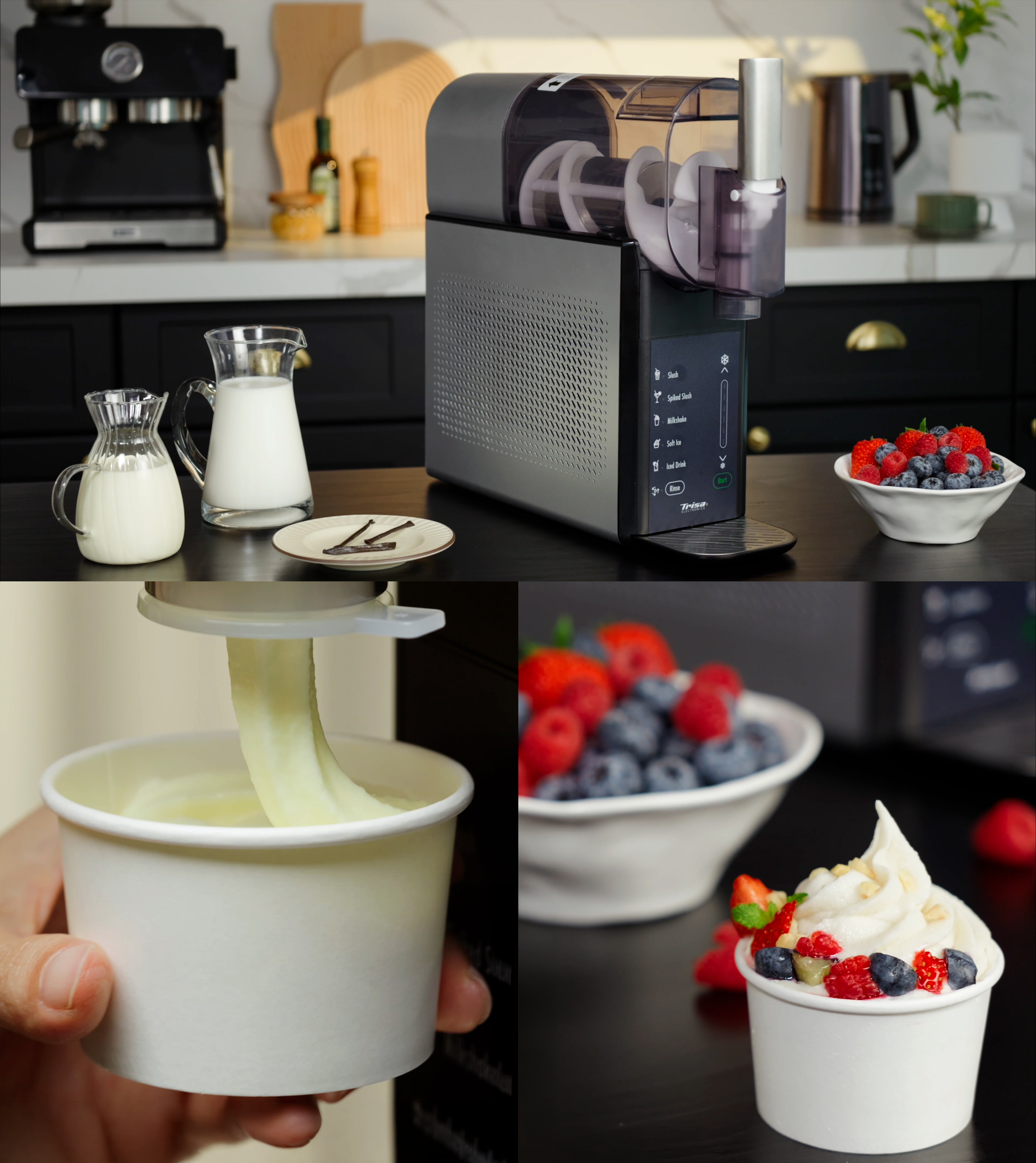 Trisa Electronics Slushie Maker Slush'n'Cream