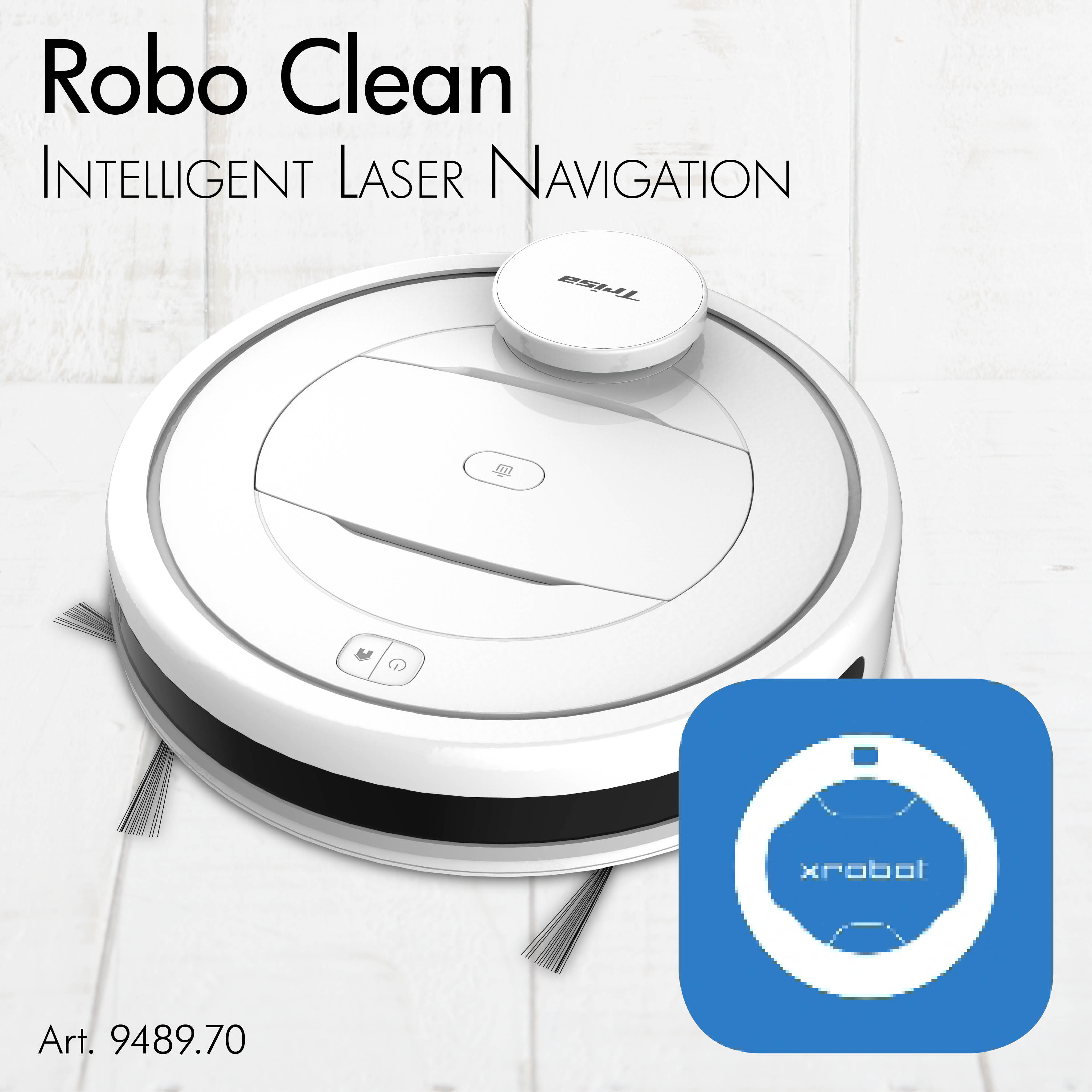 Robo Clean Intelligent Laser Navigation